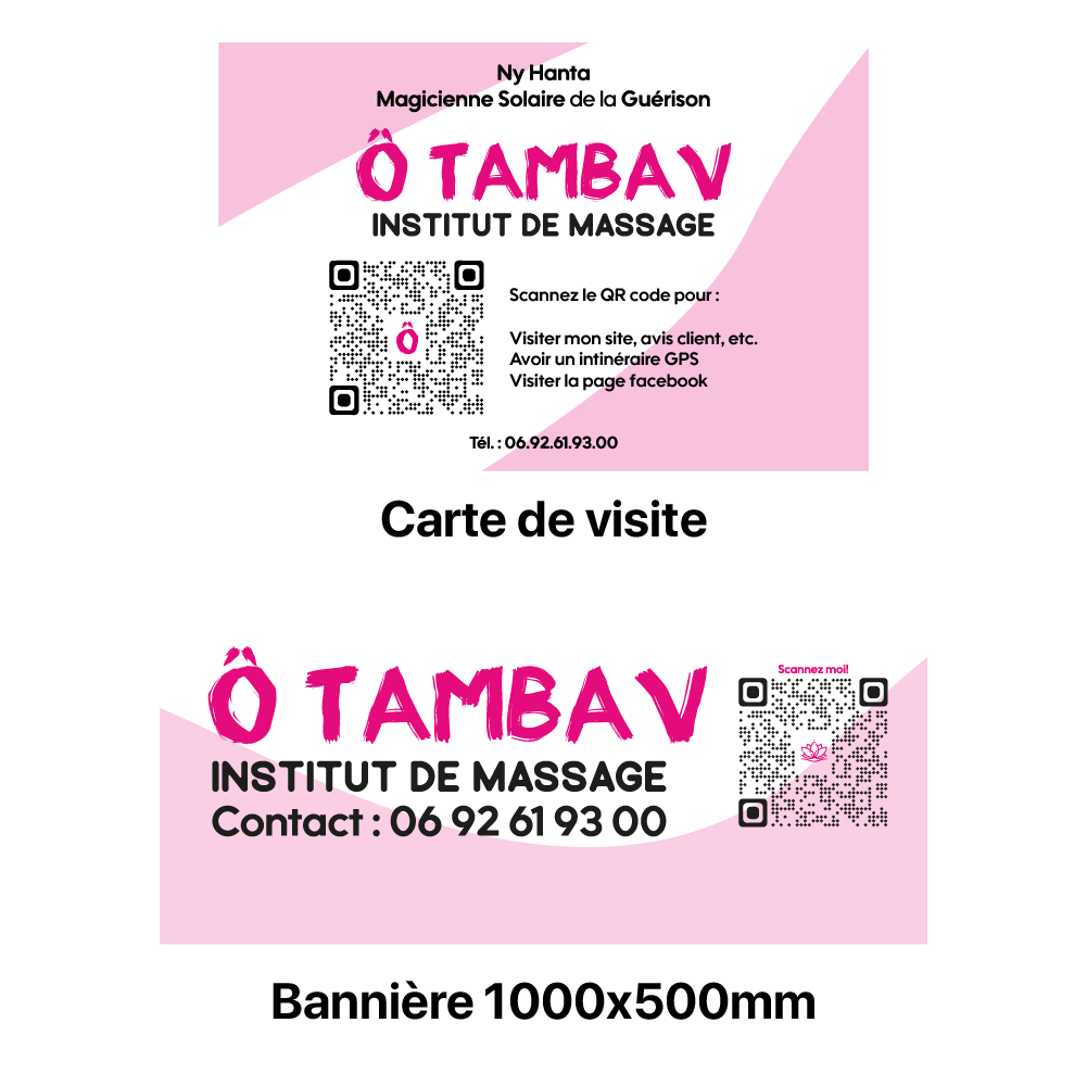 Bannière et Carte de visite Otambav
