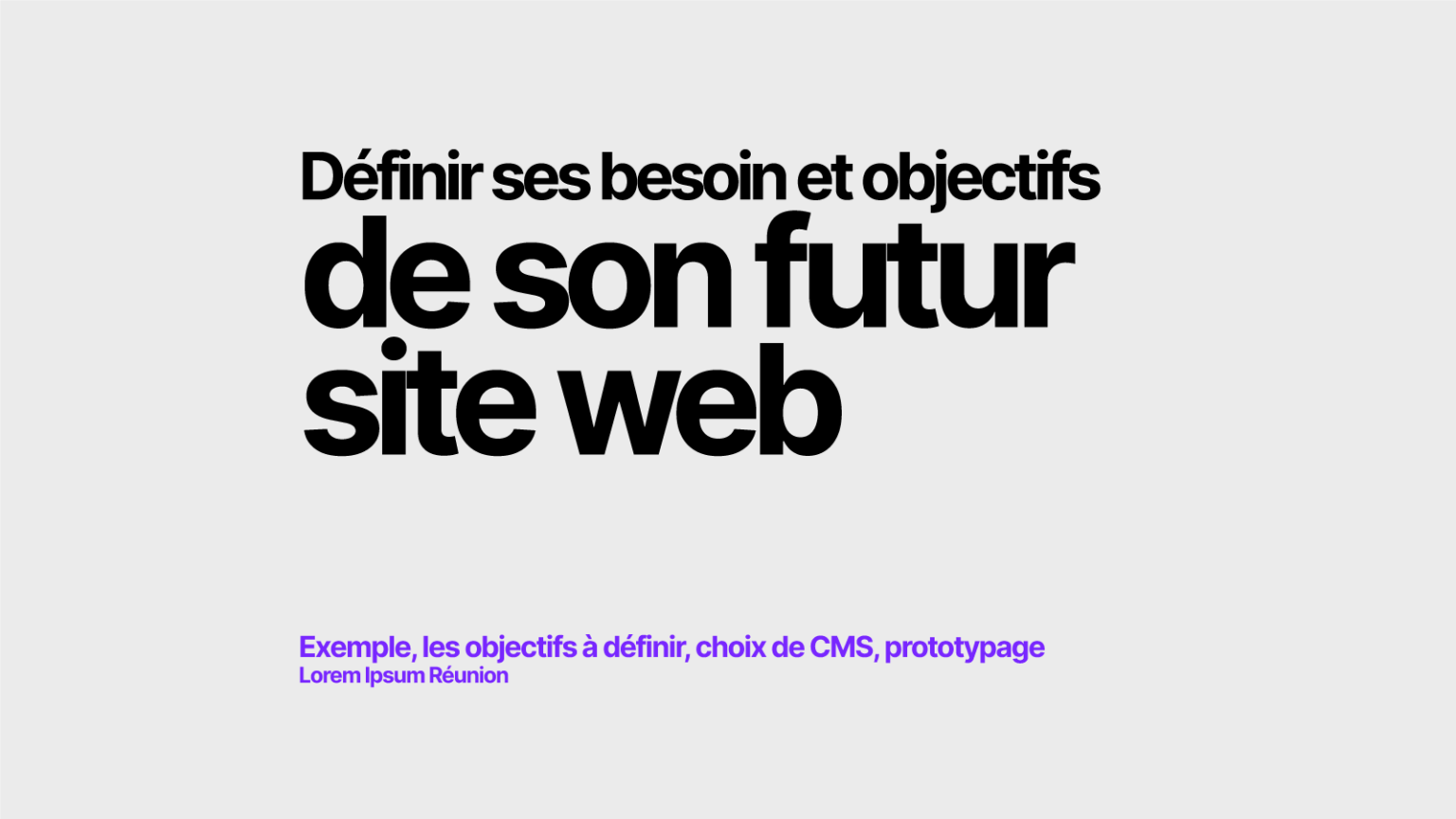 Quel sont les étapes pour bien créer son Site Web?