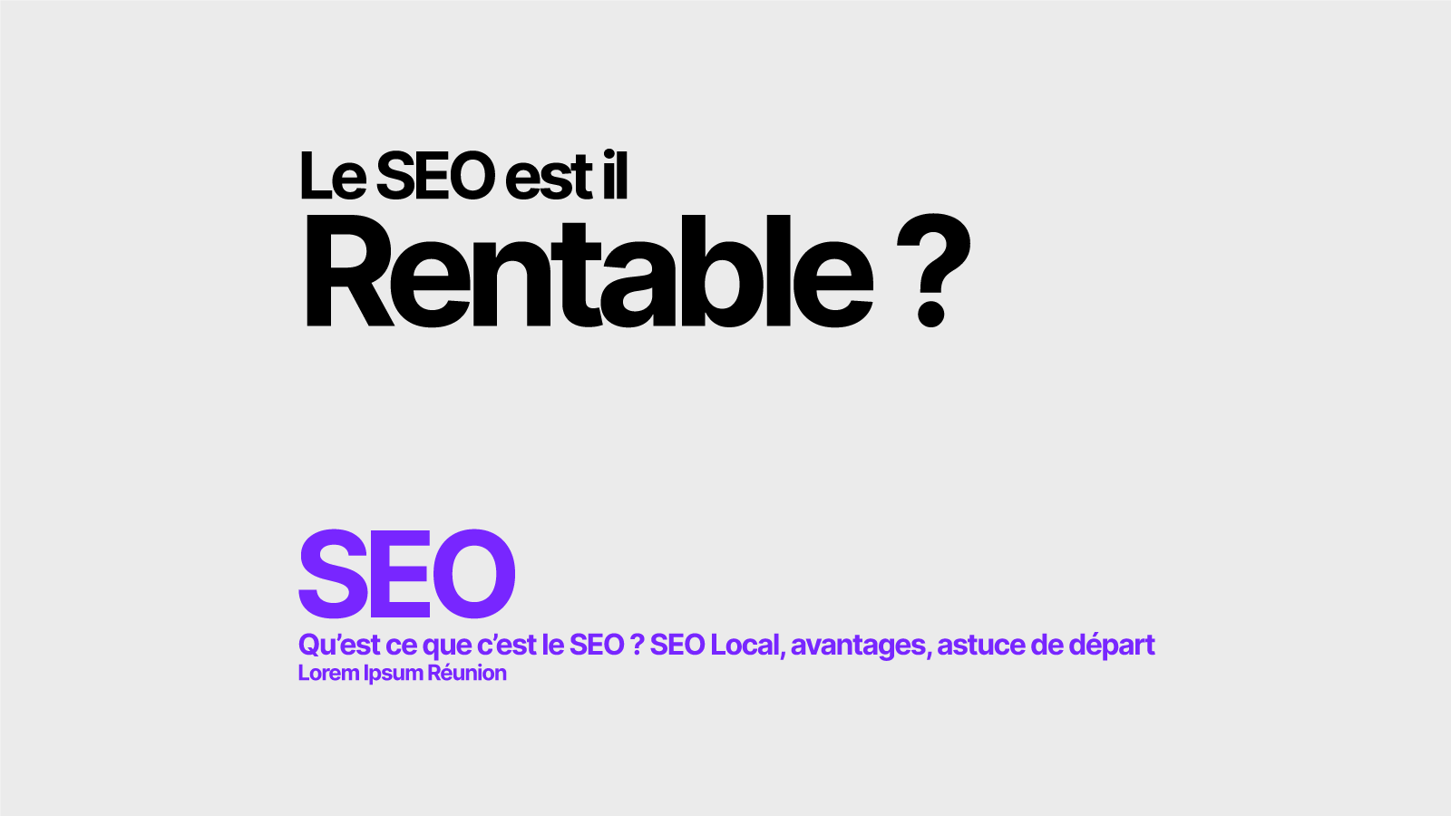Le SEO est-il vraiment rentable à La Réunion?