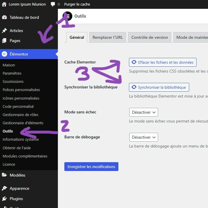 Comment regénérer vos fichiers Elementor (nettoyer le cache Elementor)