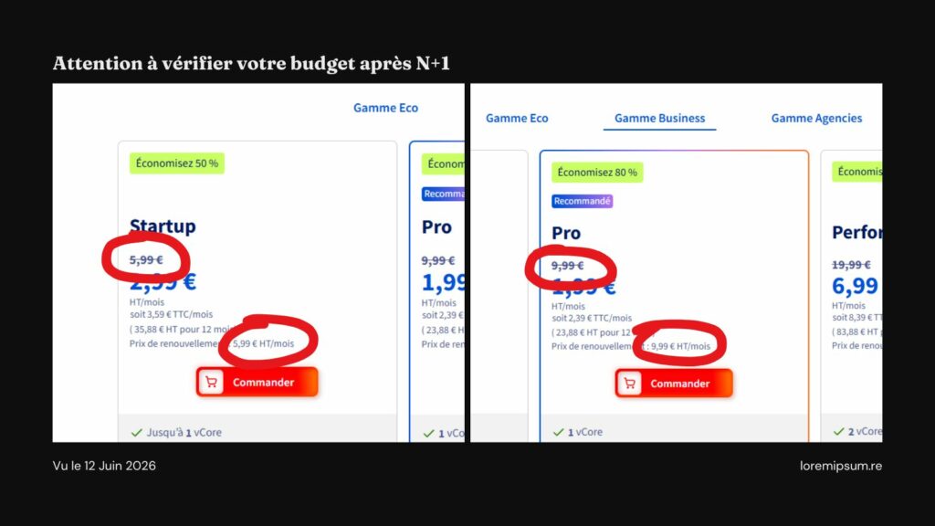 Attention à vérifier votre budget après N+1