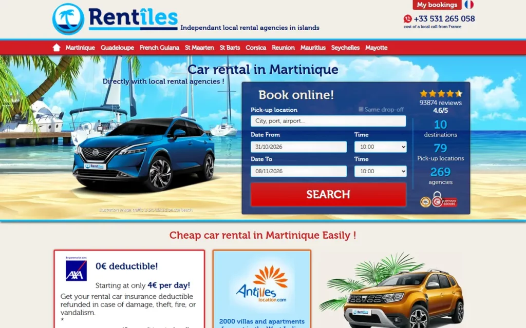 Page Martinique