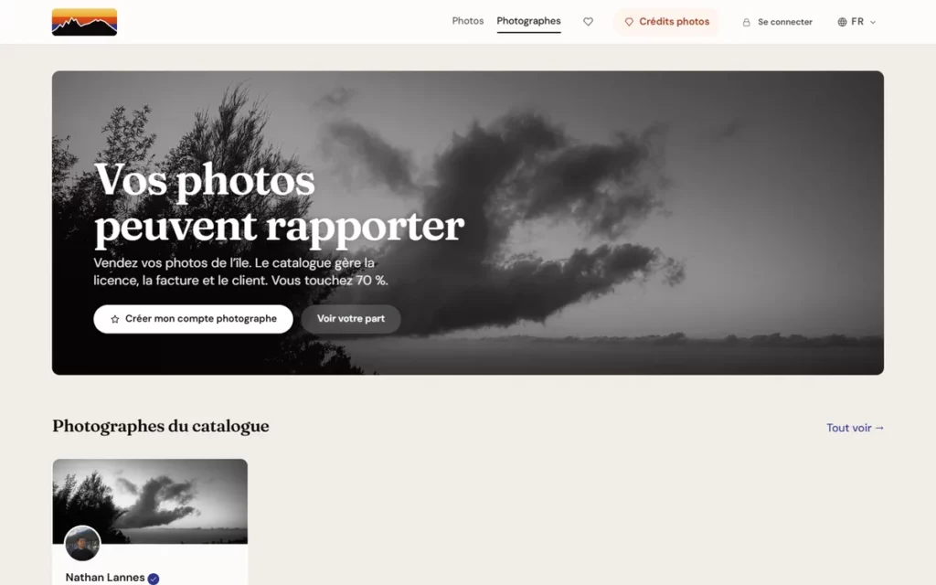 Page Photographes